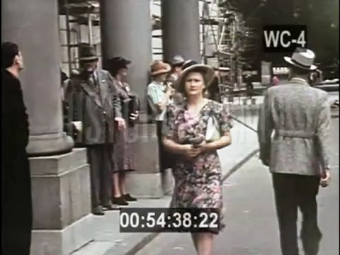 1938: Warsaw 1938 in Color Kolorowa Warszawa 1938 unikalny film!