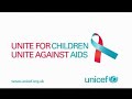 unicef goodwill ambassador claudia schiffer speaks out about hiv/aids as part of unicef's unite for children  unite against aids campaign.  in this psa, the former supermodel and mother of two talks about the impact of hiv/aids on education.