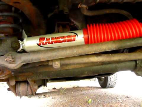 Jeep Wrangler TJ Steering Damper Replacement Rancho RS5000