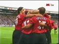 Juan Sebastian Veron superb pass to Ryan Giggs