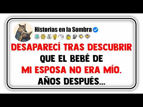 Desaparecí tras descubrir que el bebé de mi esposa no era mío. Años después...