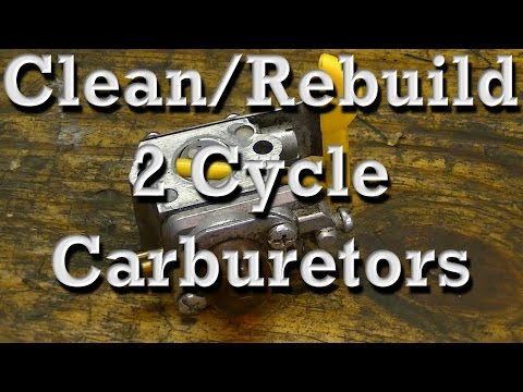 how to clean a zama carburetor