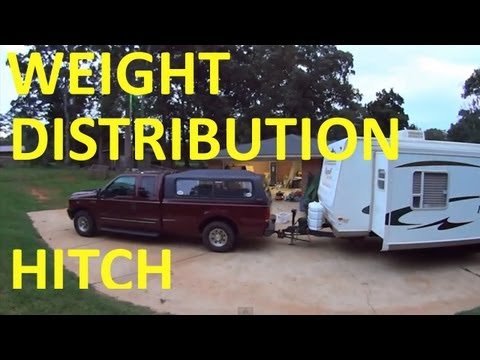 how to setup weight distribution hitch