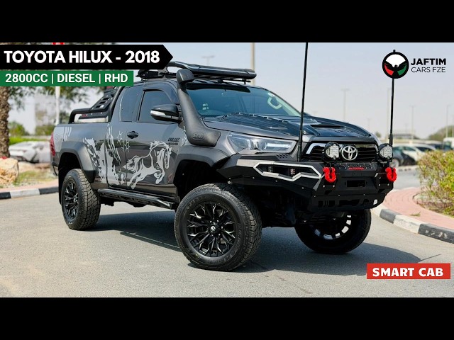 Toyota Hilux DLS SMART CAB | 2018 | 2.8L DIESEL ENGINE | MANUAL TRANSMISSION | RHD | 4 X 4 | HEAVY BULL BAR | AIR SNO video
