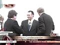CONDECORACION A FRANCISCO GONZALEZ PRESIDENTE DE MULTIMEDIOS