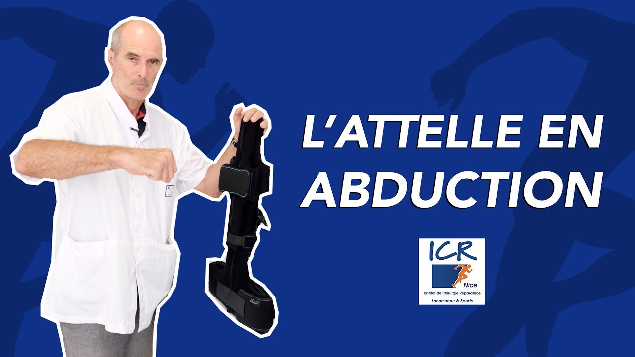 Présentation de l'attelle d'épaule d'abduction (Abductor)