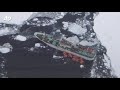 Russian Vessel Stranded in Antarctica