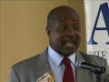 Charles Ogletree Visits  Jamaica
