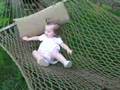 Adrianne in the hammock