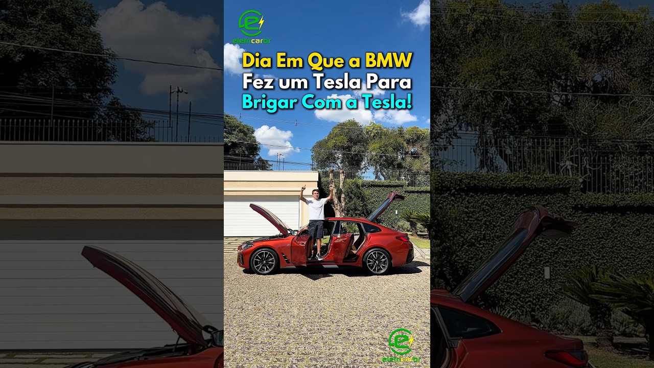 O Dia que a BMW Fez um Tesla pra Brigar com a Tesla: i4