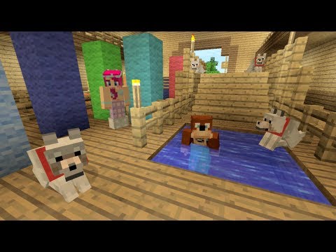 how to train a wolf in minecraft xbox 360