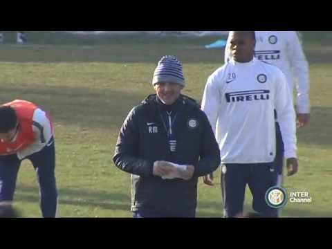 ALLENAMENTI INTER REAL AUDIO 03 01 2015