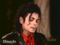 Adorable MJ licking his lips - Jet interview with Michael Jackson