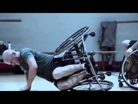 Guinness beer wheelchairs basketball commercial