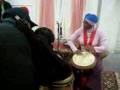 RAS LEON & QUEEN NZINGHA PLAYING DRUMS WITH KIDS