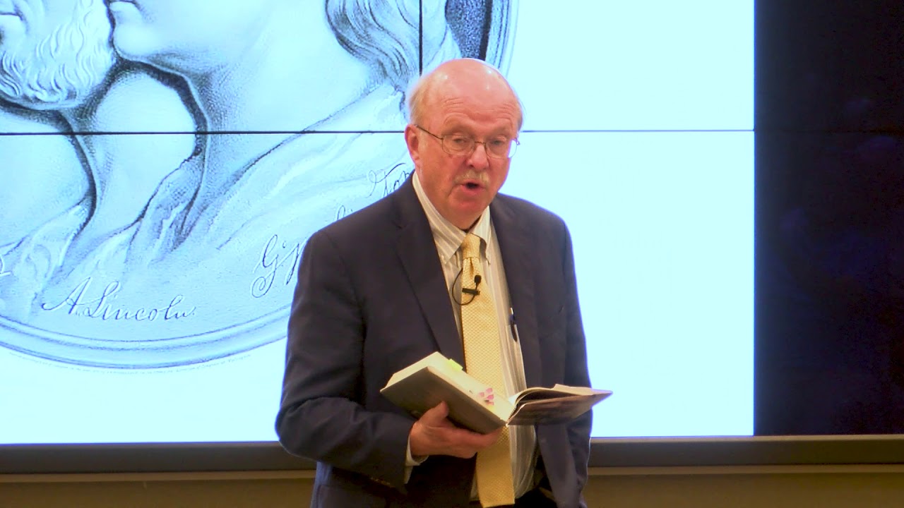 Historian Ron White speaks at the Abraham Lincoln Presidential Library and Museum