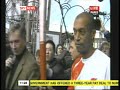 Olympic Torch 1st protest in Paris