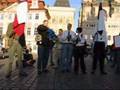 Shromáždění Vlastenecké fronty při výročí vzniku ČSR