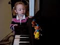 bella n bears n piano.MPG