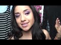 blog: www.dulcecandy.com twitter: twitter.com chictopia: www.chictopia.com products used: nyx e/s base in white cs pink/purple e/s cs dark purple e/s cs highlight bobbi brown cream liner bobbi brown extreme party mascara (love!) nyx 102 lashes face: stila countering trio anastasia brow kit lips: revlon- pink pout l/s chanel- sirop lipgloss beats by: www.myspace.com thank you!! *bobbi brown cosmetics gifted *