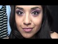 blog: www.dulcecandy.com twitter: twitter.com chictopia: www.chictopia.com products used: nyx e/s base in white cs pink/purple e/s cs dark purple e/s cs highlight bobbi brown cream liner bobbi brown extreme party mascara (love!) nyx 102 lashes face: stila countering trio anastasia brow kit lips: revlon- pink pout l/s chanel- sirop lipgloss beats by: www.myspace.com thank you!! *bobbi brown cosmetics gifted *