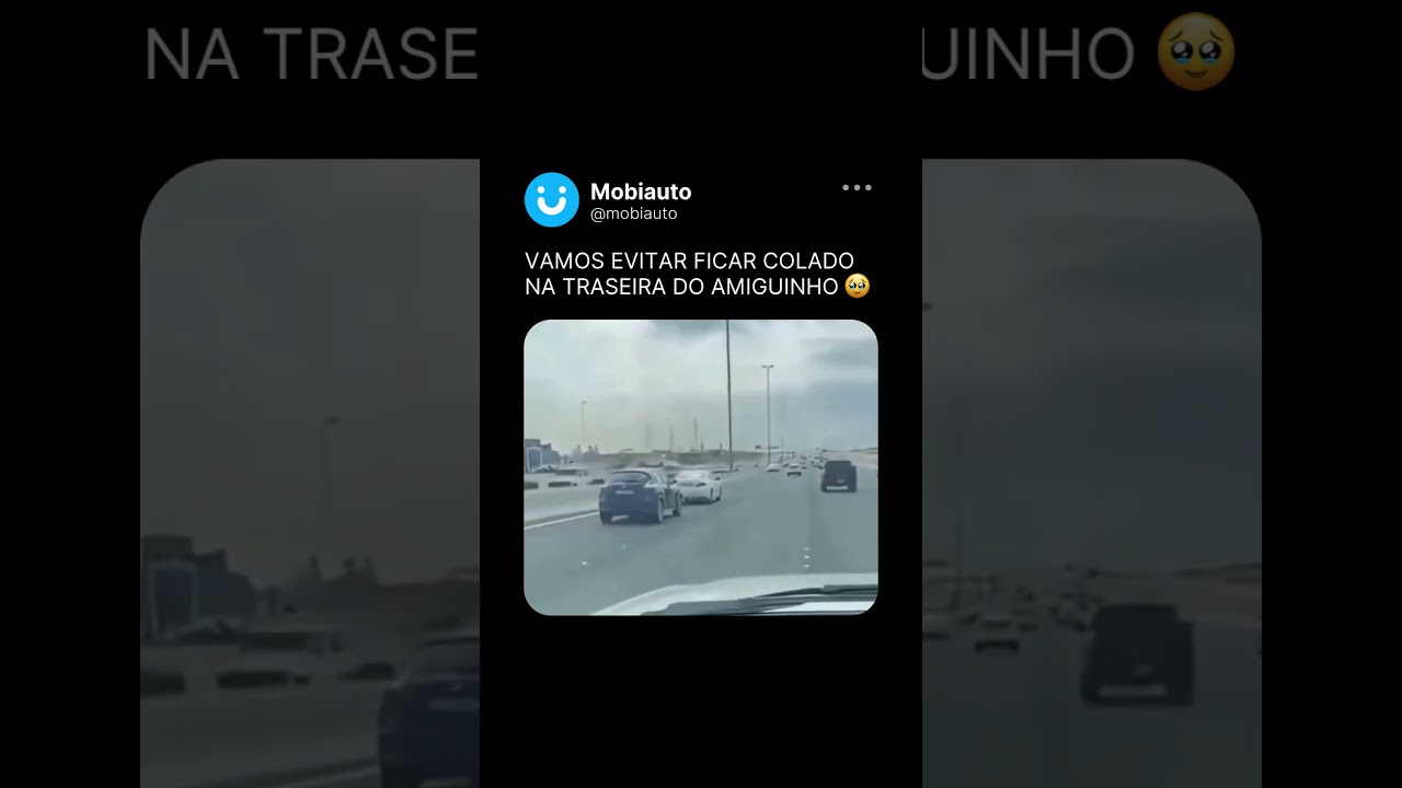 NÃO FIQUE COLADO NO AMIGUINHO NA ESTRADA!