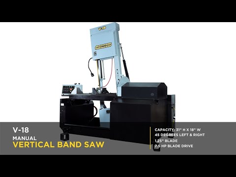 HYD-MECH V-18 Vertical Band Saws | Fabricating Machine Technology, LLC (1)