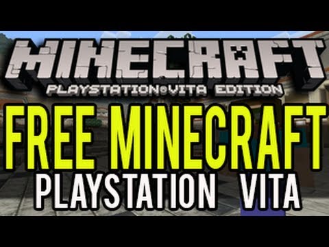 how to get minecraft on ps vita free download