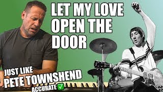 Let My Love Open The Door Piano Keyboard Lesson
