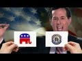 Santorum strikes back in Republican race