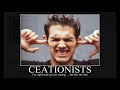 Thunderf00t teaches Ray Comfort about Evolution, Natural Selection, and Speciation. • www.youtube.com • www.youtube.com Thunderf00t vs. Ray Comfort: Discussion between Thunderf00t (physical evidence and reasoned logic supporter / Pearlist) and Ray Comfort (Creationist Christian): • www.youtube.com Why do people laugh at creationists? (A series of videos exposing the funny stupidity of creationists and why they deserve to be laughed at. In each case the creationist statements are shown to ...