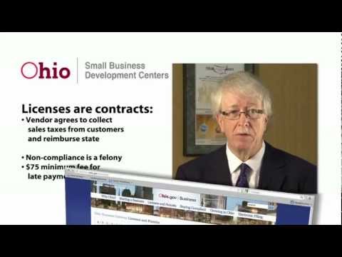 how to obtain ohio vendor license