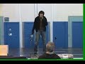 Collin in our school talent show: singing What You Own