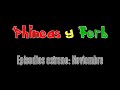 Phineas y Ferb - Capitulos Estreno (Noviembre) - Español latino