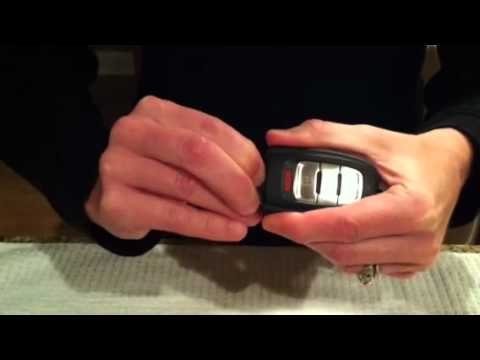 How to change the keyfob battery for the Audi Q5