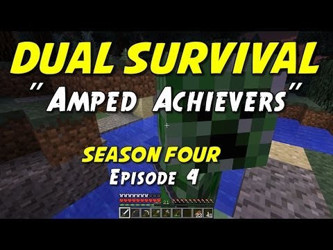 dual - Ironman co-op survival challenge with my son, JumboMuffin, on an amplified world! Our goal is to survive and collect as many achievements as we can until one...