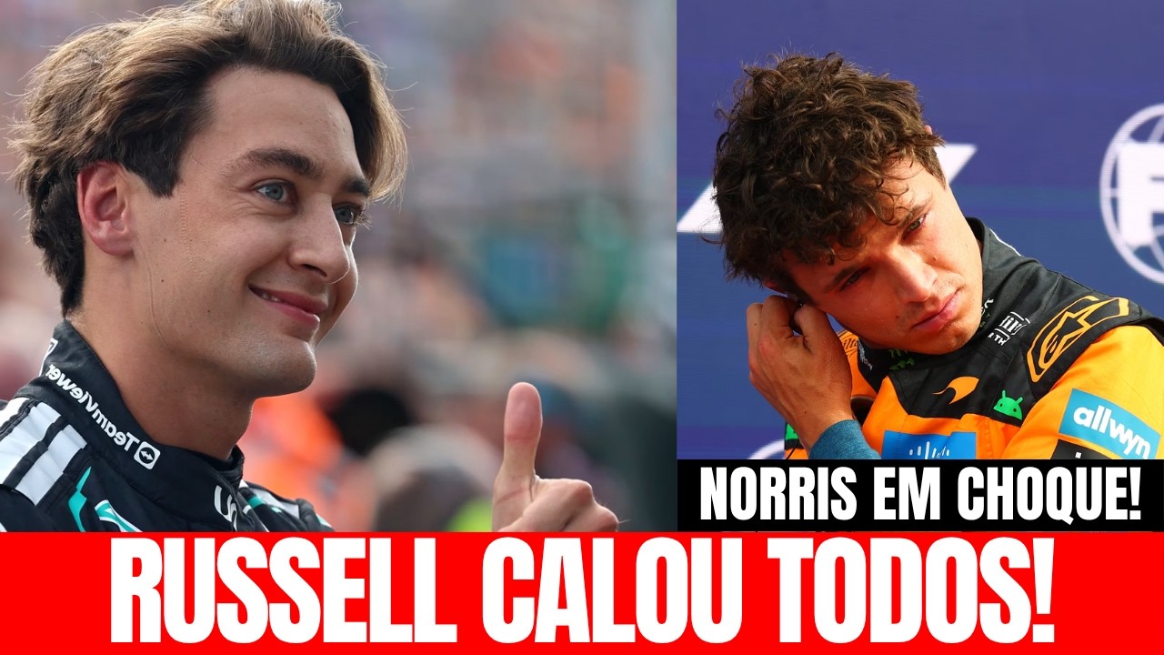 GP DA HOLANDA: MERCEDES ASSUSTA A MCLAREN! RUSSELL ROUBA A POLE DE NORRIS NA HOLANDA