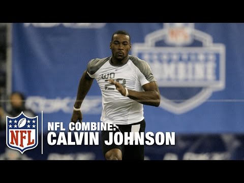 Video: Calvin Johnson's 40-Yard Dash in 2007 | NFL