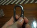Carabineer Climbing Screw Lock