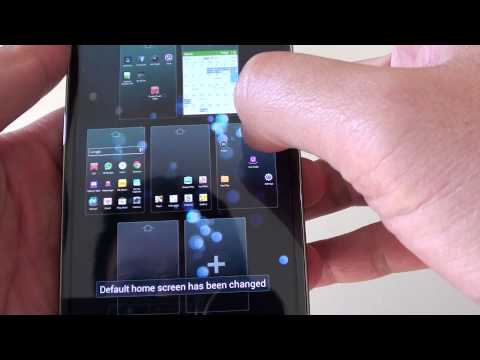 how to change home screen on galaxy s4