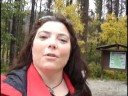 Driving to the foothills of the Canadian Rockies