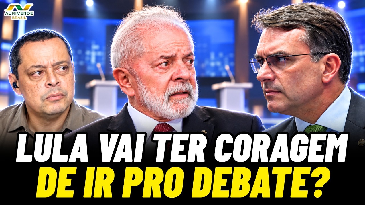 Lula e Flávio podem ficar CARA A CARA no debate da Globo!