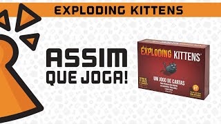 Jogo de Cartas Gato e Boca - Diversão em Família com Gatinhos Fofinhos -  Exploding Kittens LLC - Deck de Cartas - Magazine Luiza