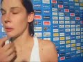 Back stage interview with Sandra LE DREAN (France)