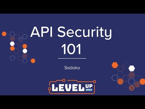 API Security 101 by Sadako