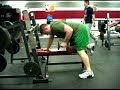Demonstration of a Dumbbell Row