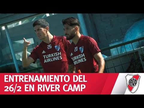 ¡ENFOCADOS! River se entrenó pensando en Defensa y Justicia