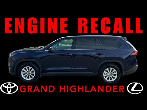 2024 toyota highlander grand highlander new engine program problem released by toyota