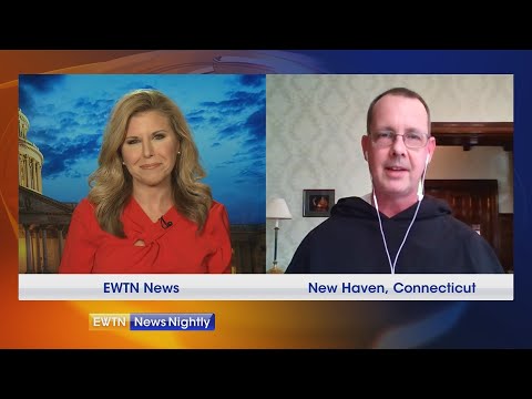 Satanic symbol painted at church in parish where Knights of Columbus began | EWTN News Nightly