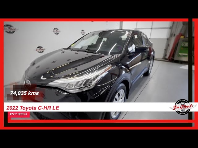 2022 Toyota C-HR LE in Cars & Trucks in Fredericton
